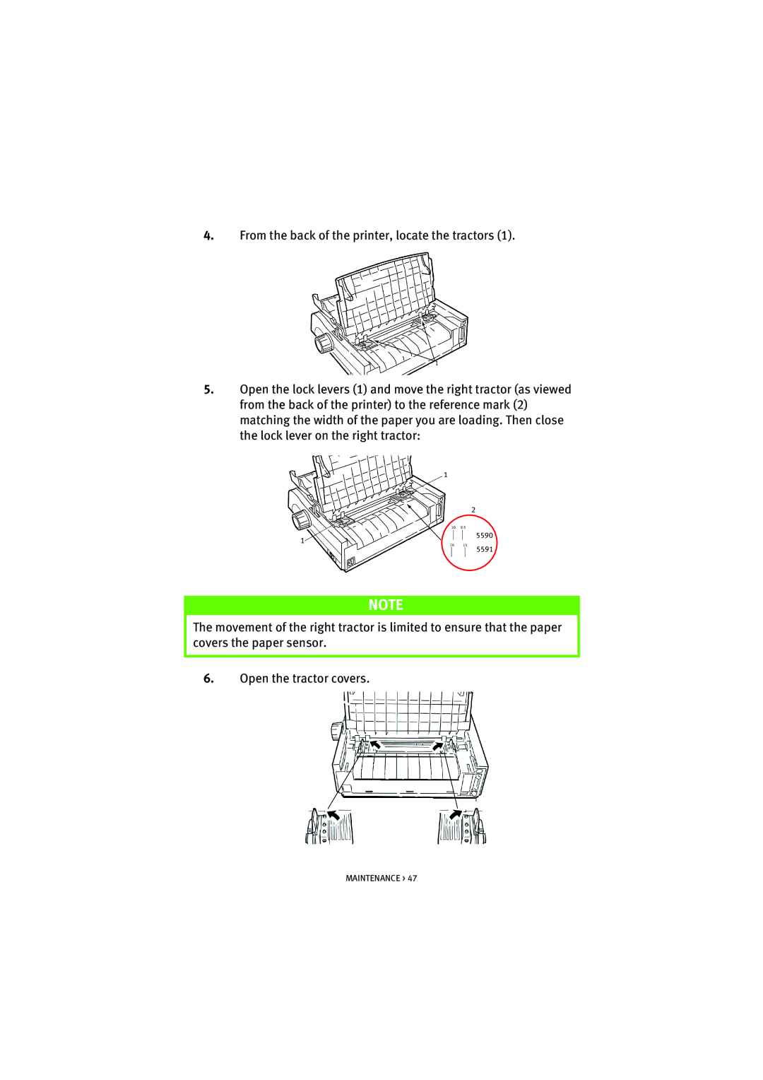 HP ML5590/91 manual 5590 5591 