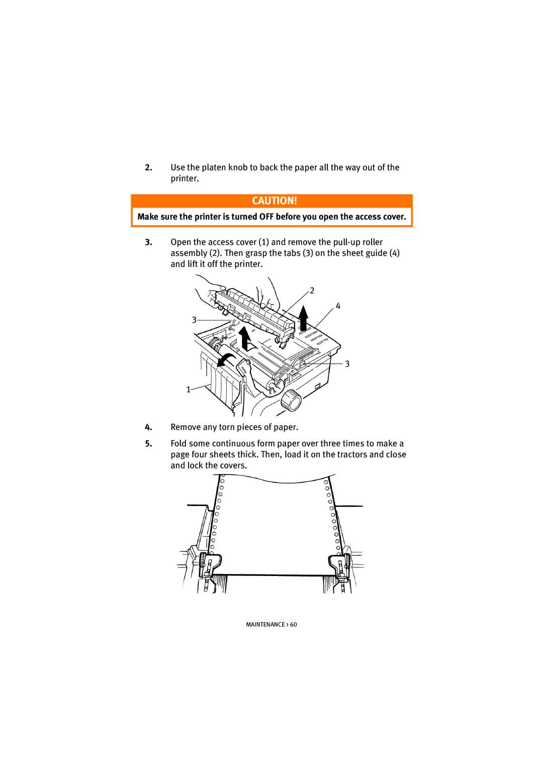 HP ML5590/91 manual Maintenance 