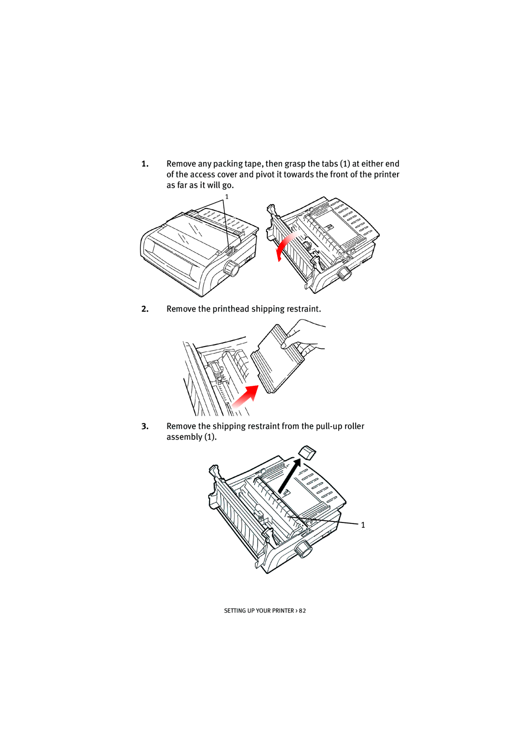 HP ML5590/91 manual Setting UP Your Printer 