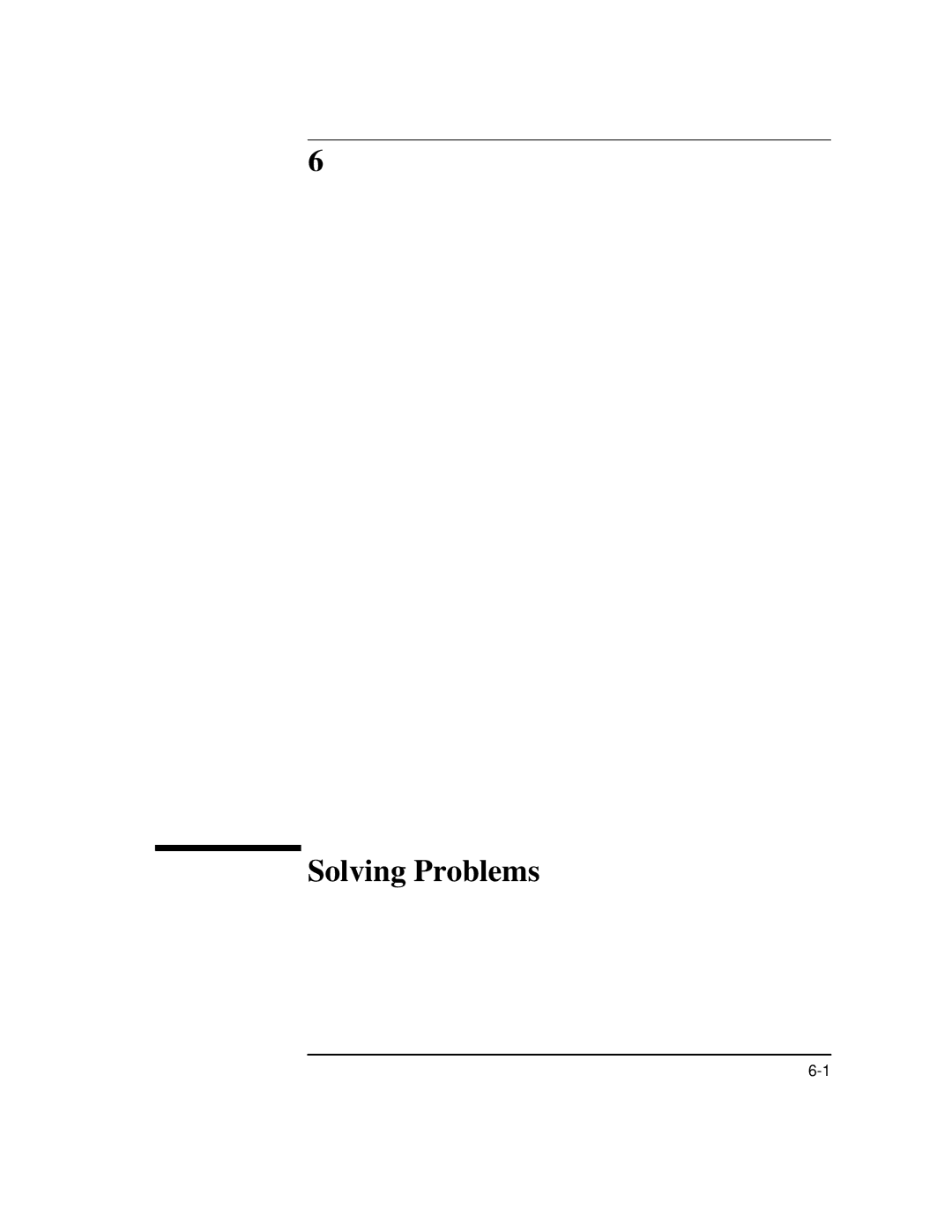 HP Model 743 manual Solving Problems 