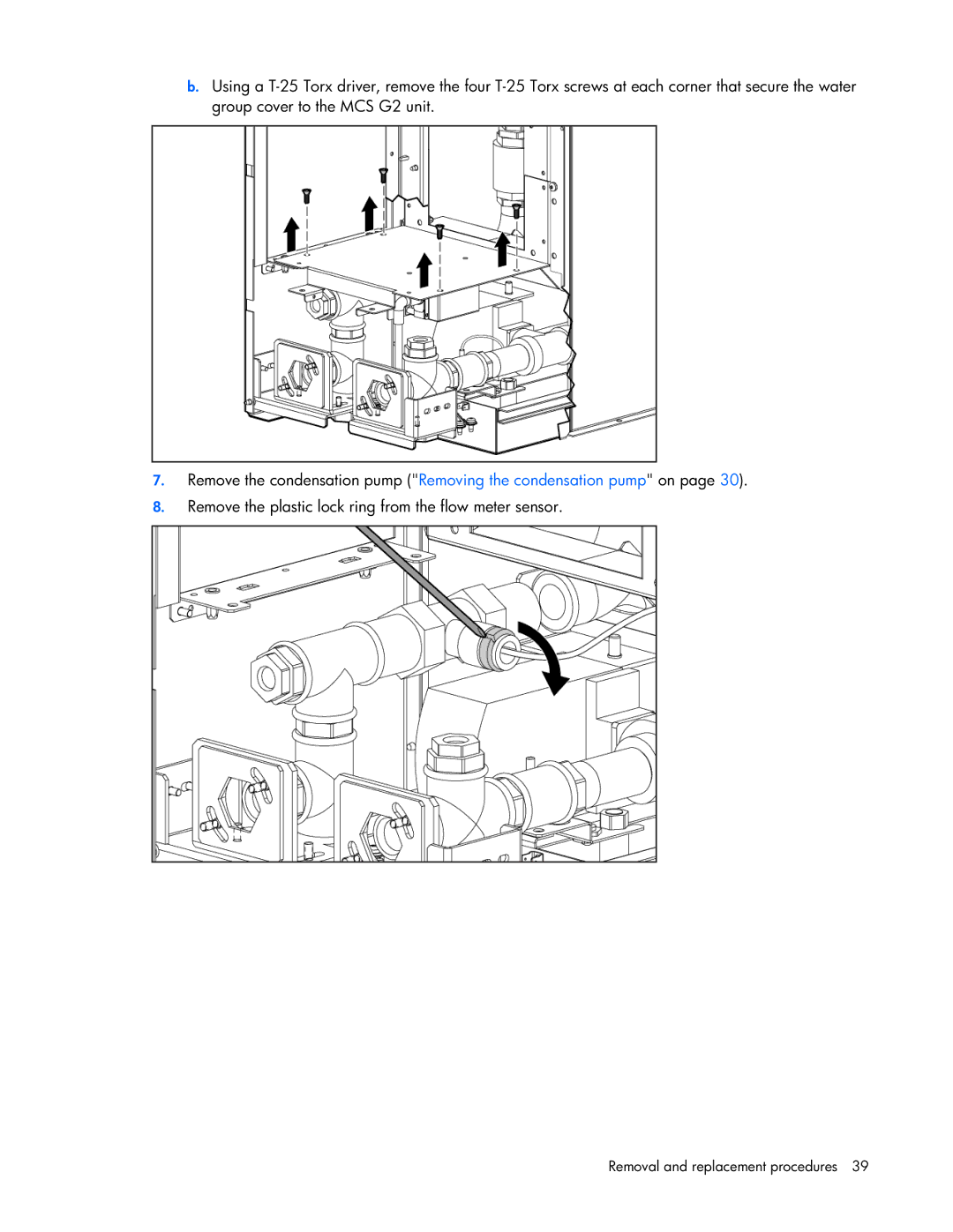 HP Modular Cooling System manual Removal and replacement procedures 