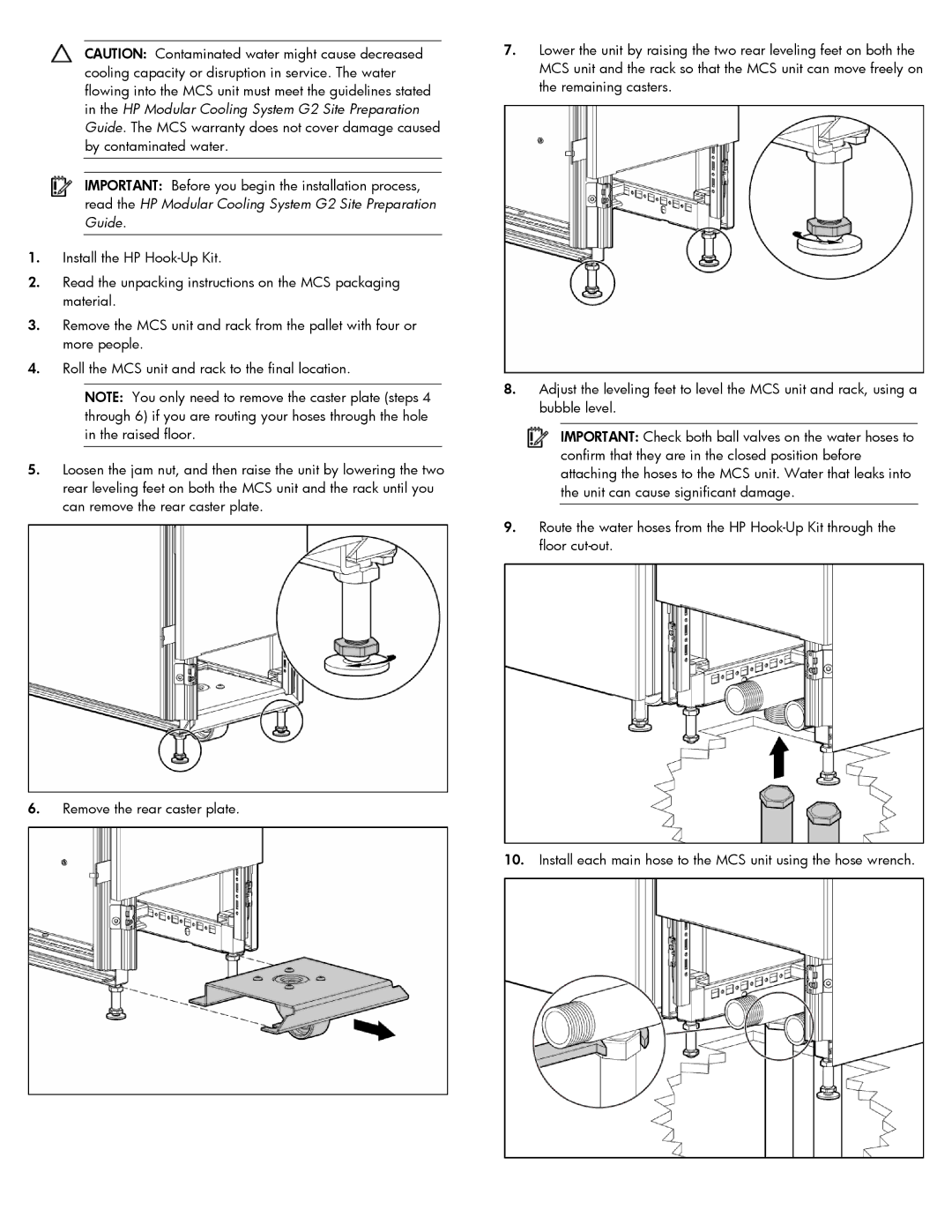 HP Modular Cooling System manual 