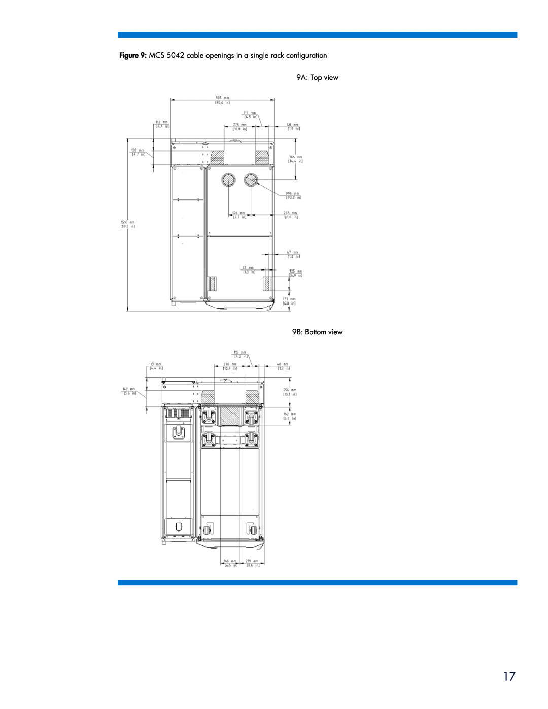HP Modular Cooling System manual 9B Bottom view 
