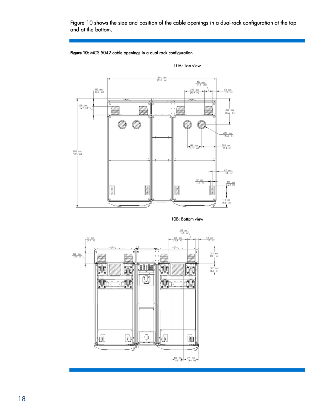 HP Modular Cooling System manual 10B Bottom view 