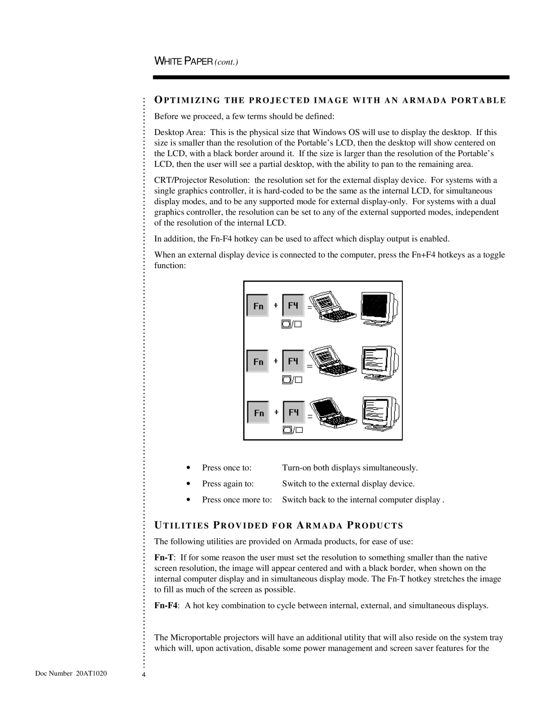 HP MP1800 manual UT I L I T I E S Prov I DED for ARM ADA Products 