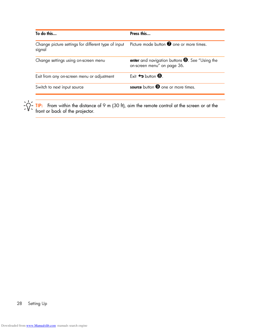 HP mp2220 manual To do this Press this 