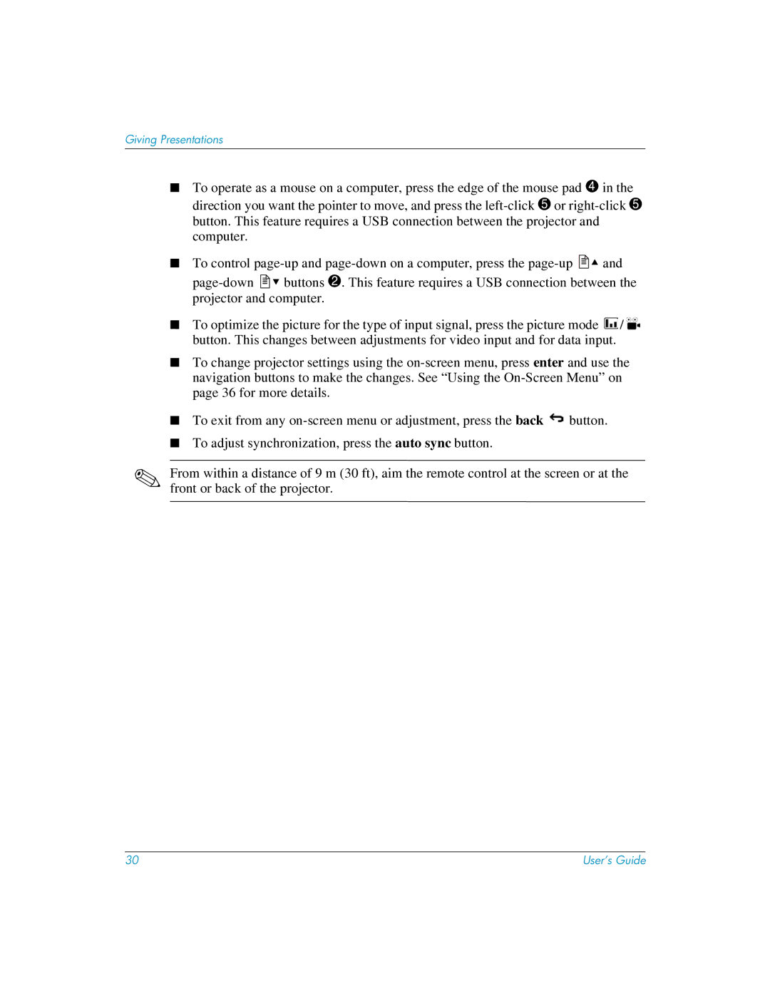 HP mp3222 manual Giving Presentations 