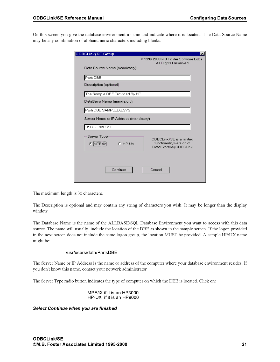 HP MPE/iX 6.x Operating System manual Usr/users/data/PartsDBE, MPE/iX if it is an HP3000 HP-UX if it is an HP9000 