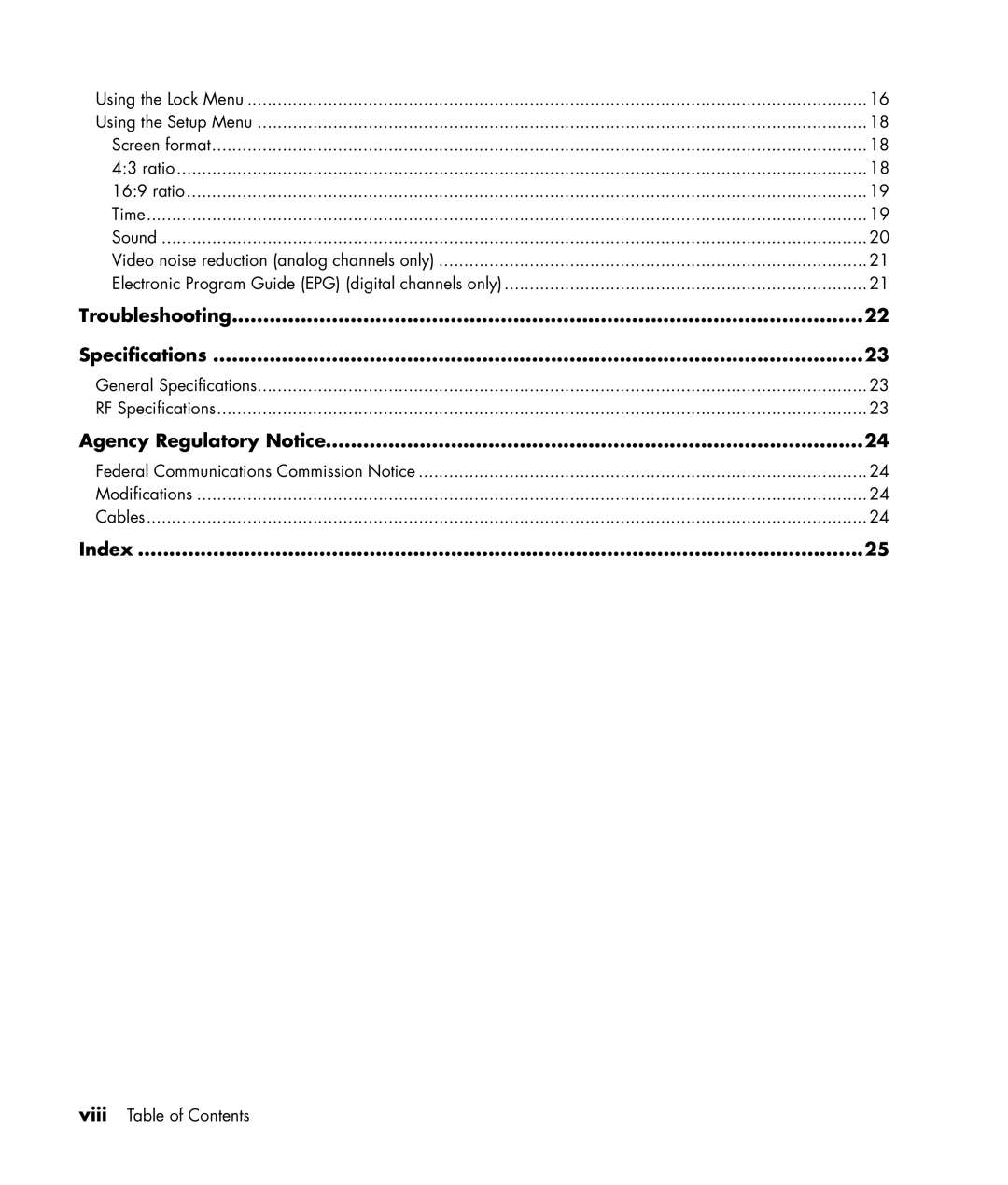 HP MR4000N manual Troubleshooting Specifications 