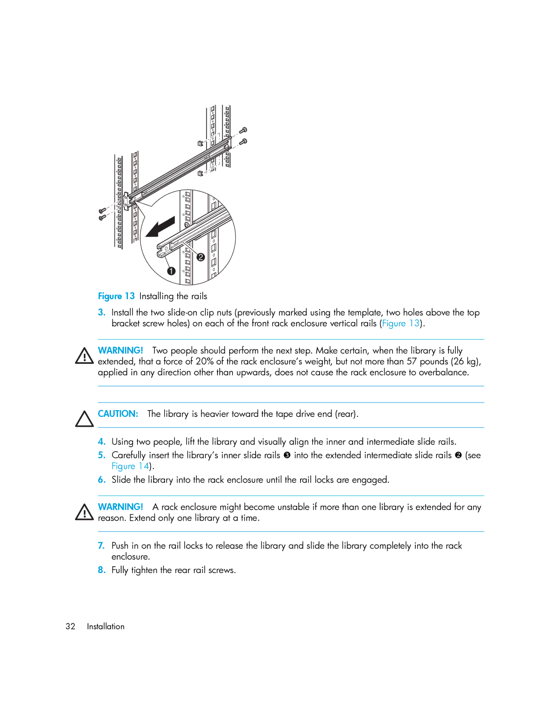 HP MSL6000 manual Installation 