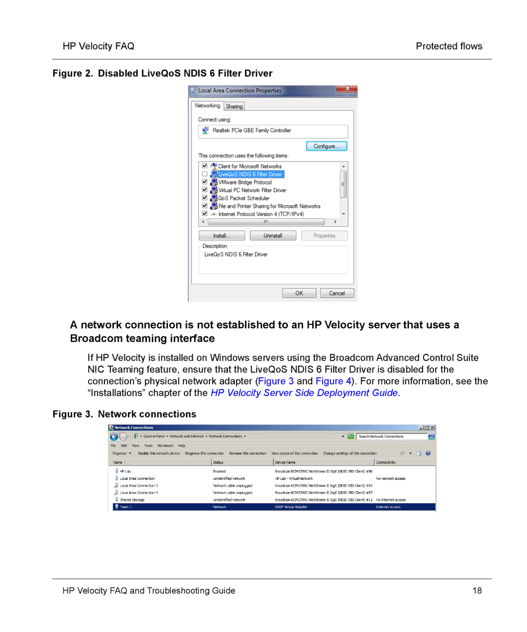 HP mt40 Mobile manual Disabled LiveQoS Ndis 6 Filter Driver 