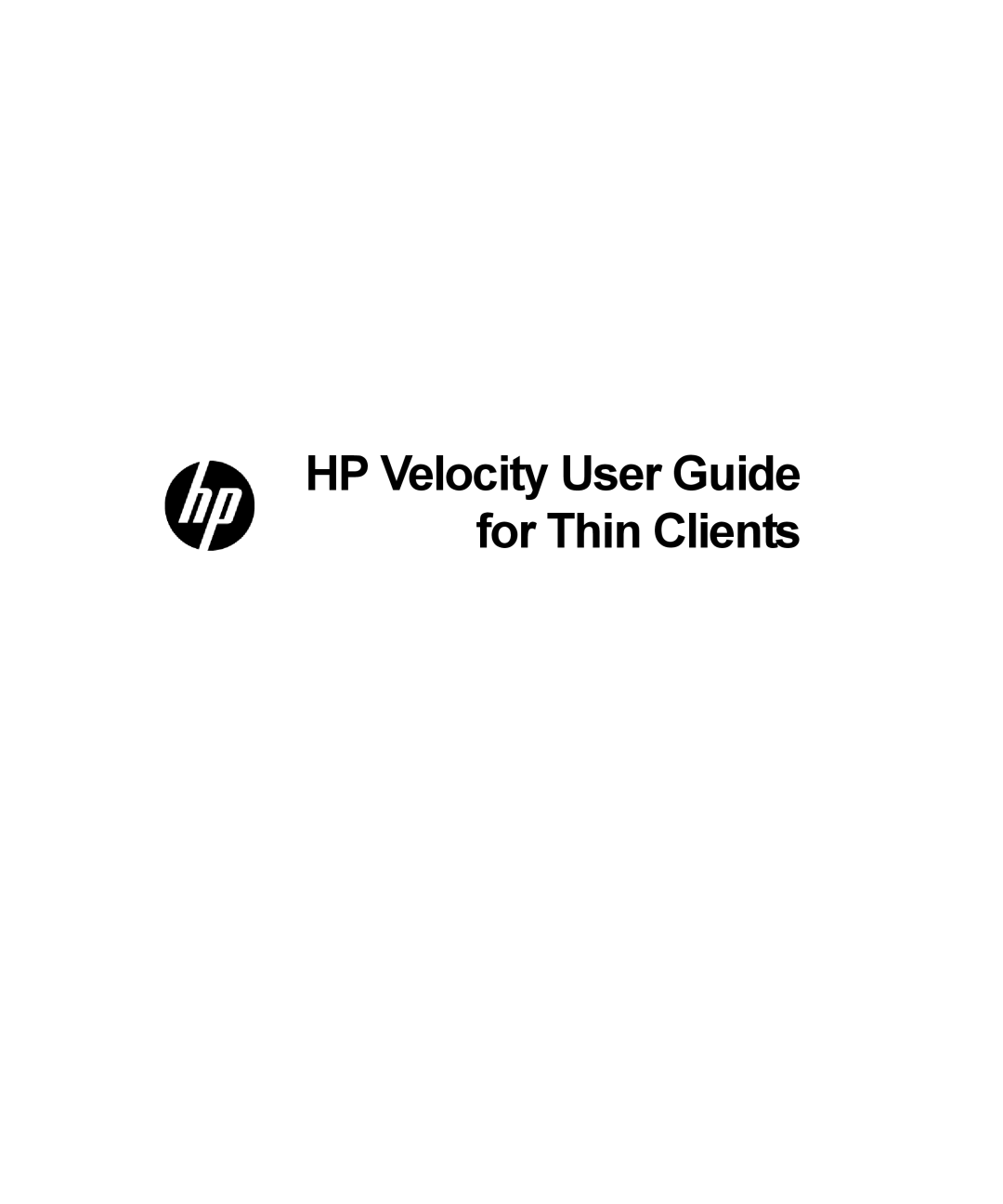 HP mt40 Mobile manual HP Velocity User Guide for Thin Clients 