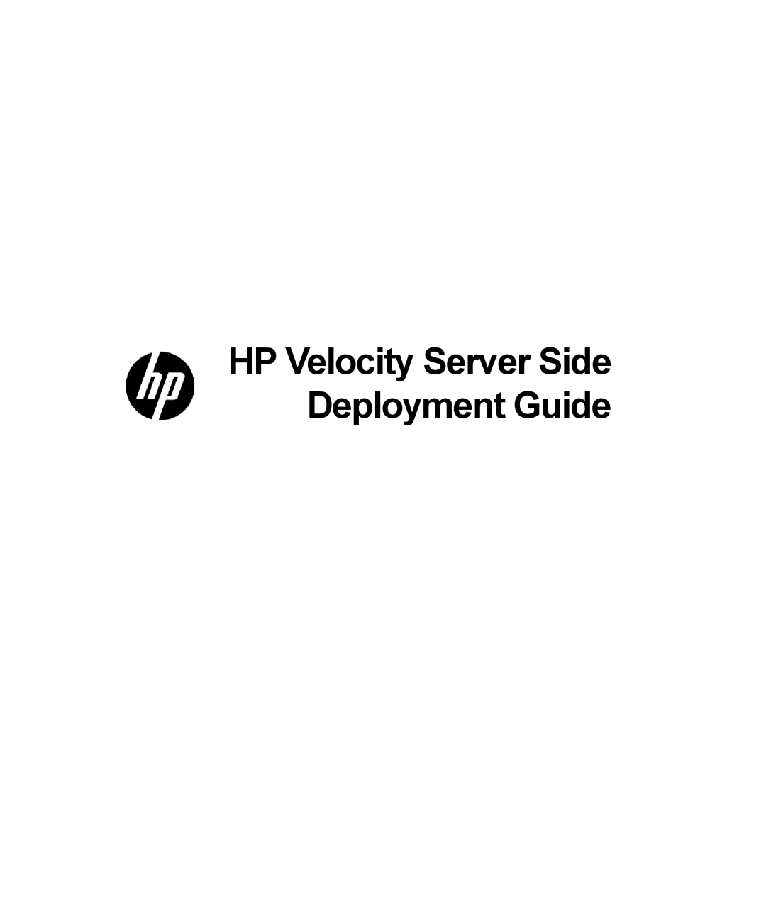 HP mt40 Mobile manual HP Velocity Server Side Deployment Guide 