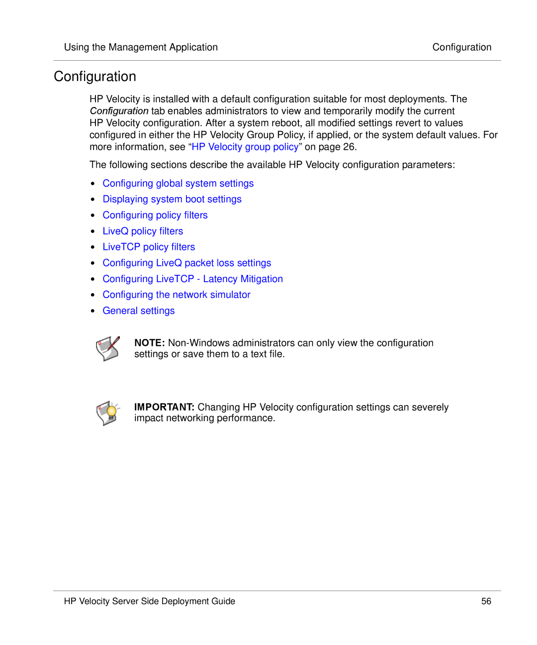 HP mt40 Mobile manual Configuration 