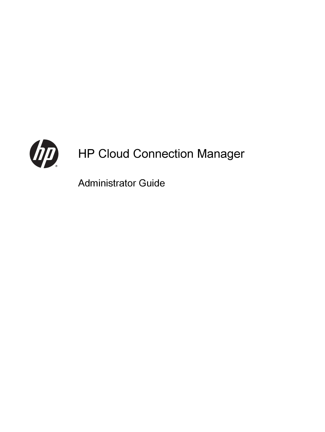 HP mt40 Mobile manual HP Cloud Connection Manager 