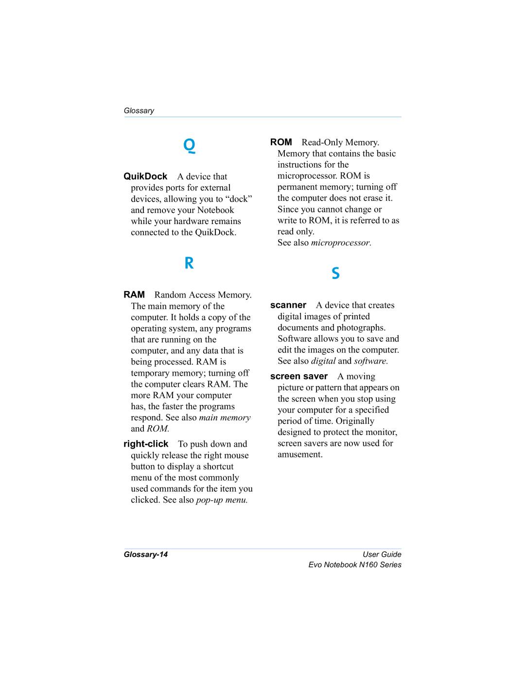 HP n160 manual 4XLNRFN $GHYLFHWKDW, 6HH Dovr Plfursurfhvvru, Vfuhhqvdyhu $PRYLQJ, Dpxvhphqw 