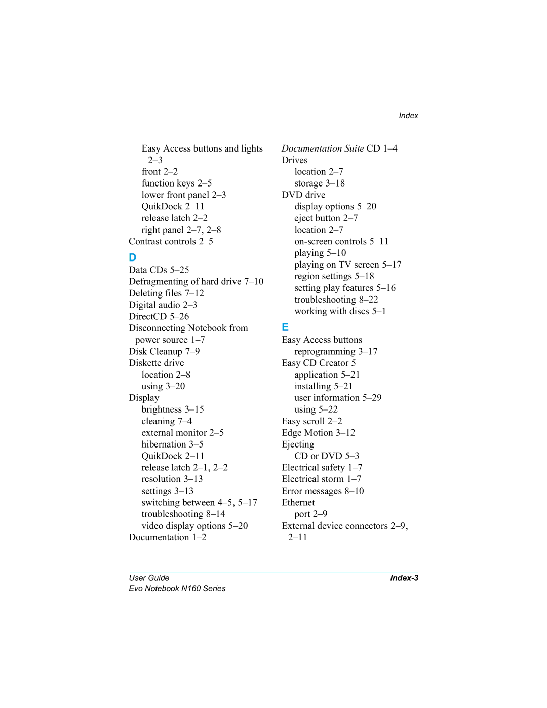 HP n160 Lvn&Ohdqxs±, Rfxphqwdwlrq±, Ohfwulfdovdihw\± Ohfwulfdovwrup± Uuruphvvdjhv±, Rqwudvwfrqwurov±, RFXPHQWDWLRQ6XLWH&± 