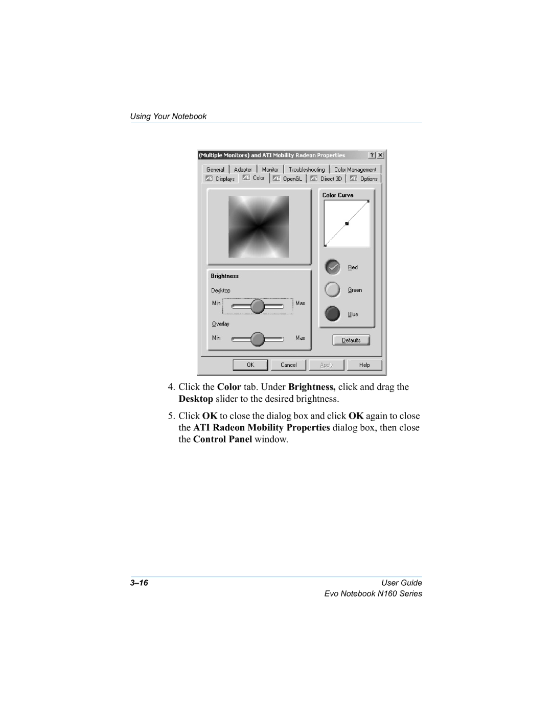 HP n160 manual Hvnwrsvolghuwrwkhghvluhgeuljkwqhvv 