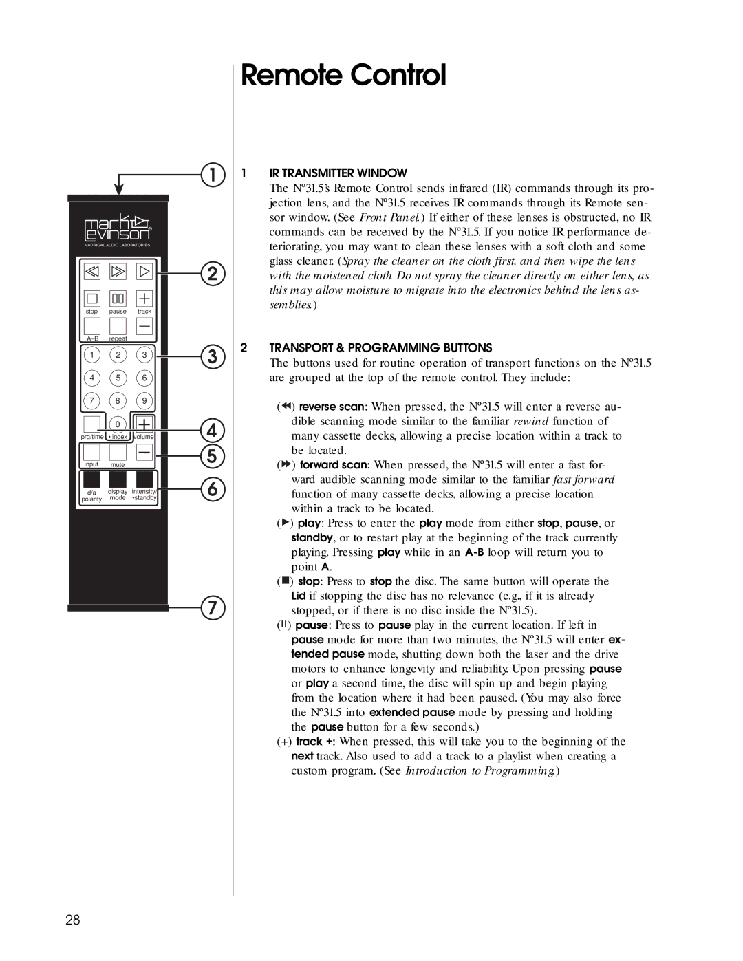 HP N31.5 manual Remote Control, Semblies 