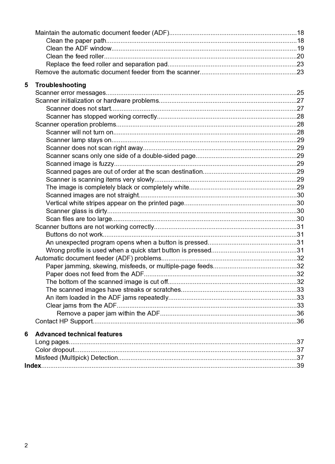 HP N8400 manual Troubleshooting, Advanced technical features 