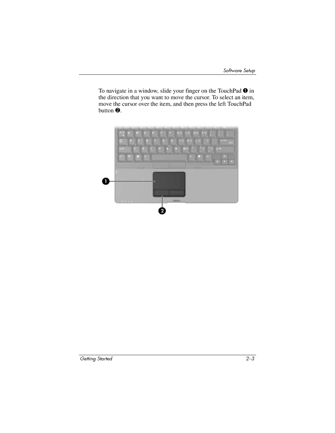 HP NC4200 manual Software Setup 