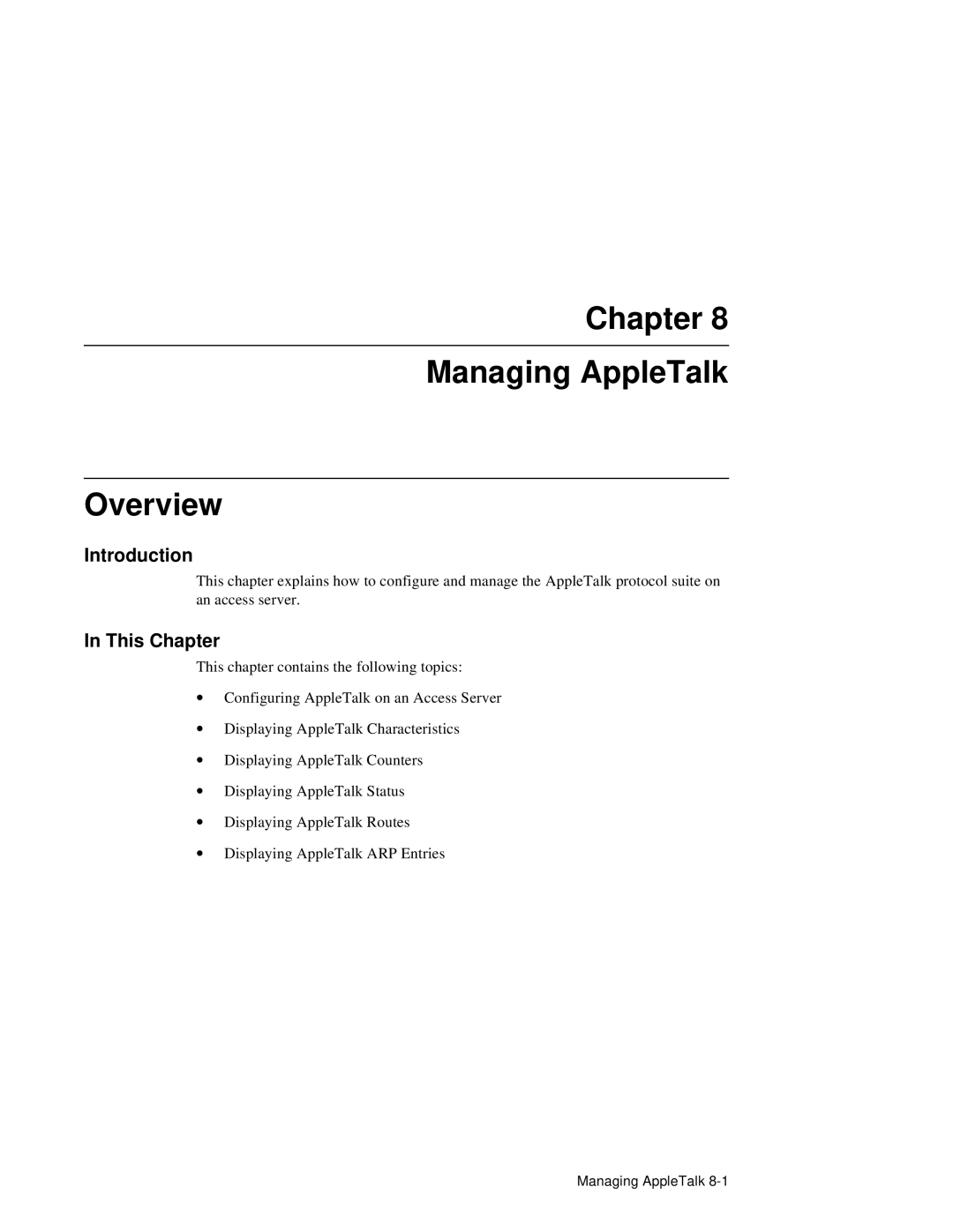 HP NetRider manual Chapter Managing AppleTalk Overview, Introduction 