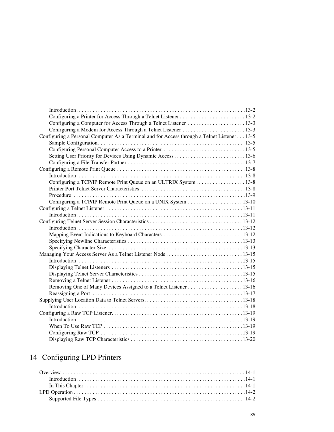 HP NetRider manual Configuring LPD Printers 