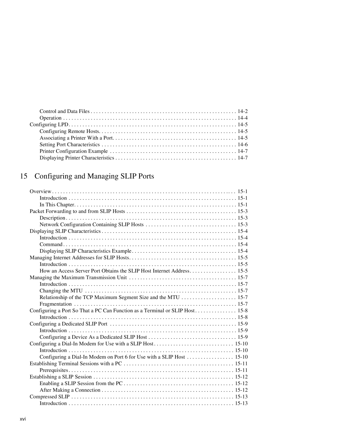 HP NetRider manual Configuring and Managing Slip Ports 