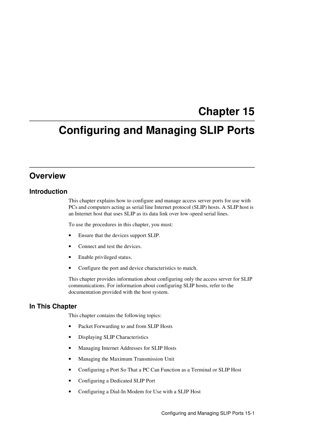 HP NetRider manual Chapter Configuring and Managing Slip Ports, Overview 