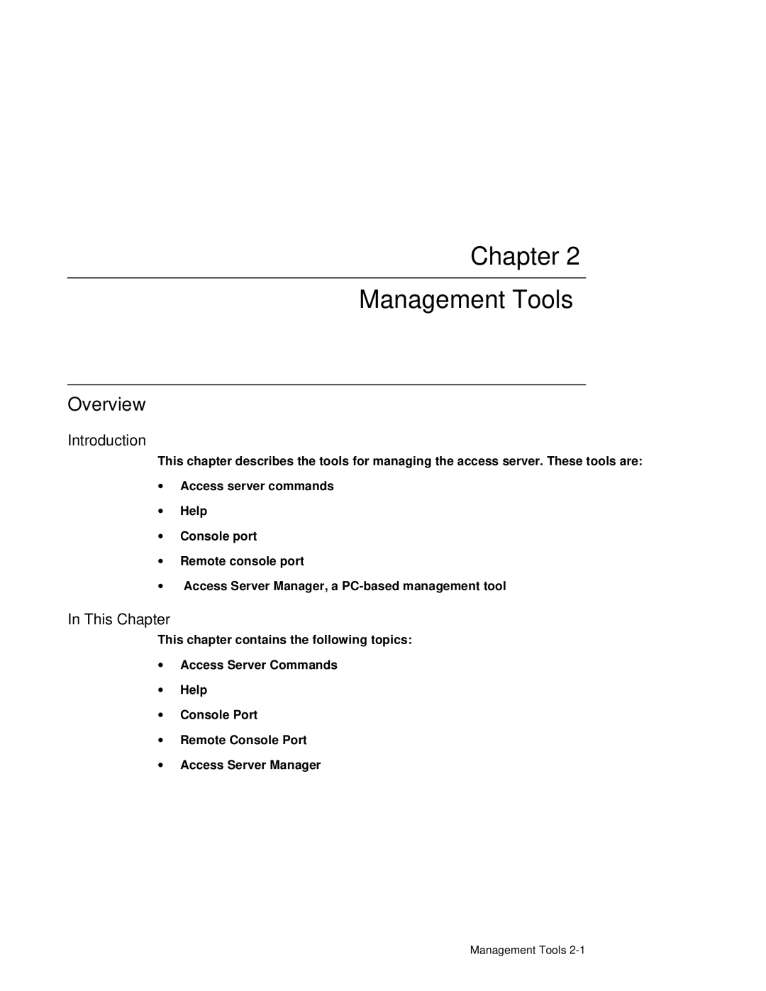 HP NetRider manual Chapter Management Tools, Overview 