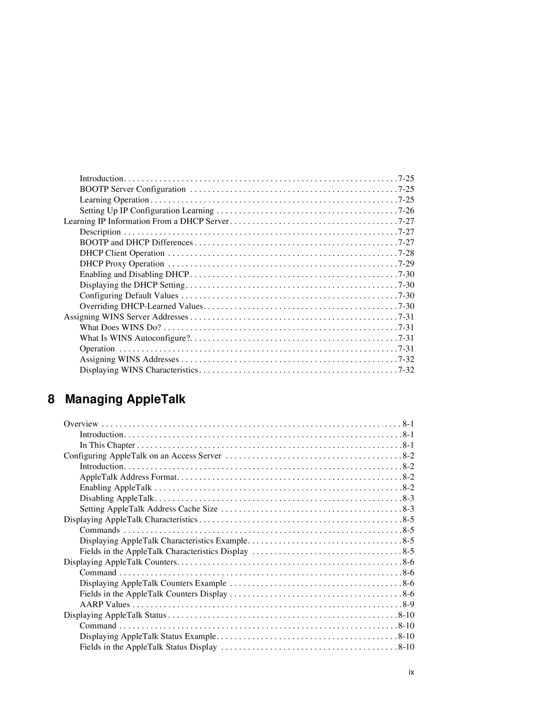 HP NetRider manual Managing AppleTalk 