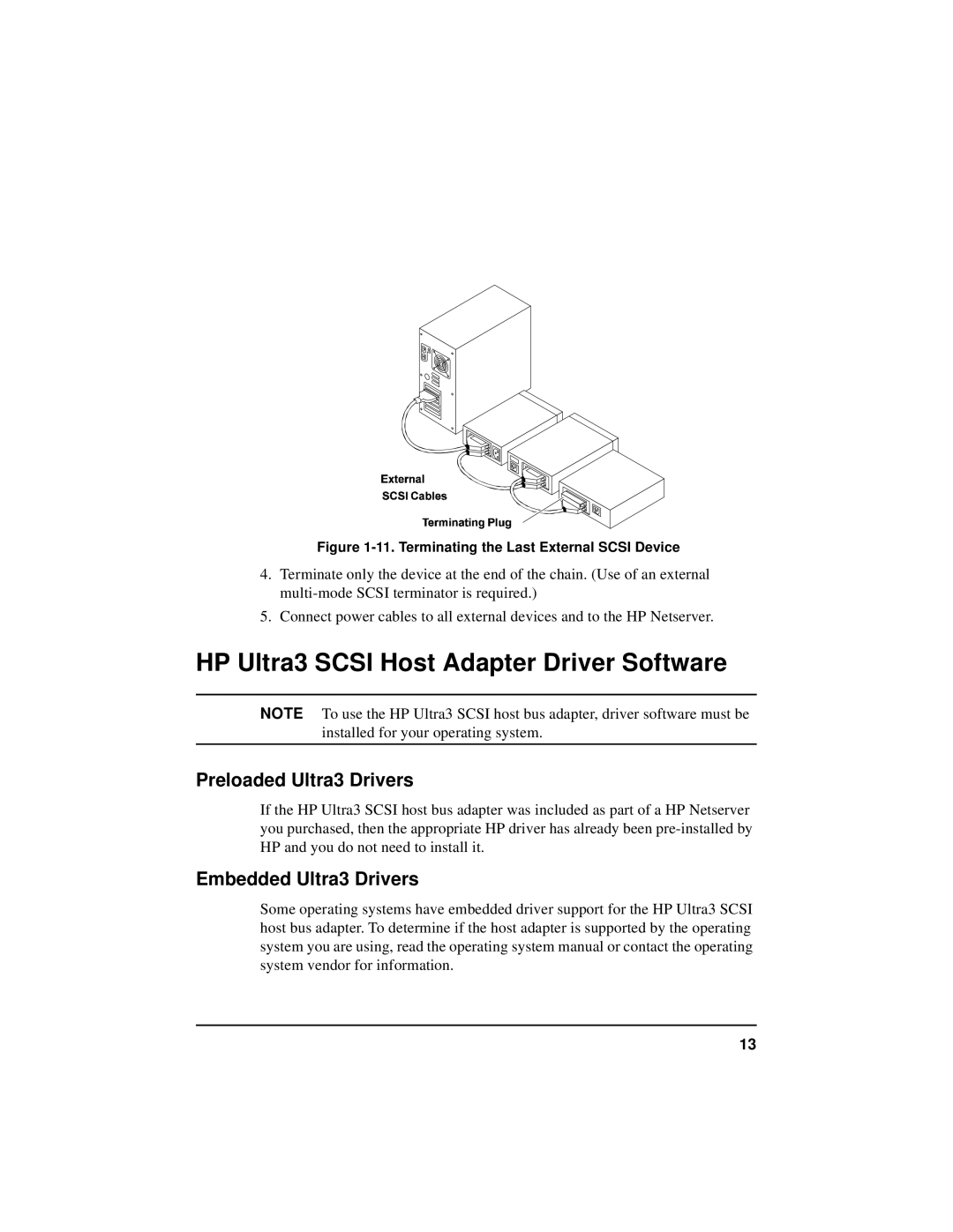 HP NetServer 5971-0821 HP Ultra3 Scsi Host Adapter Driver Software, Preloaded Ultra3 Drivers, Embedded Ultra3 Drivers 