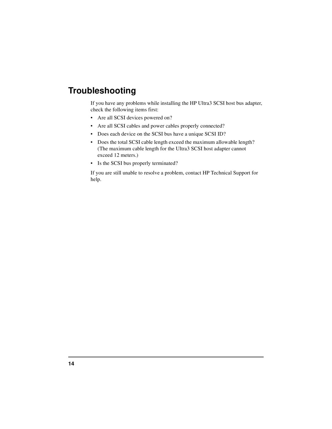 HP NetServer 5971-0821 manual Troubleshooting 