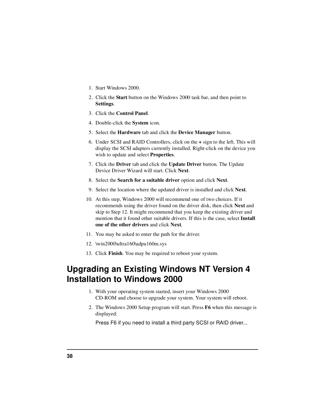 HP NetServer 5971-0821 manual Click the Control Panel 