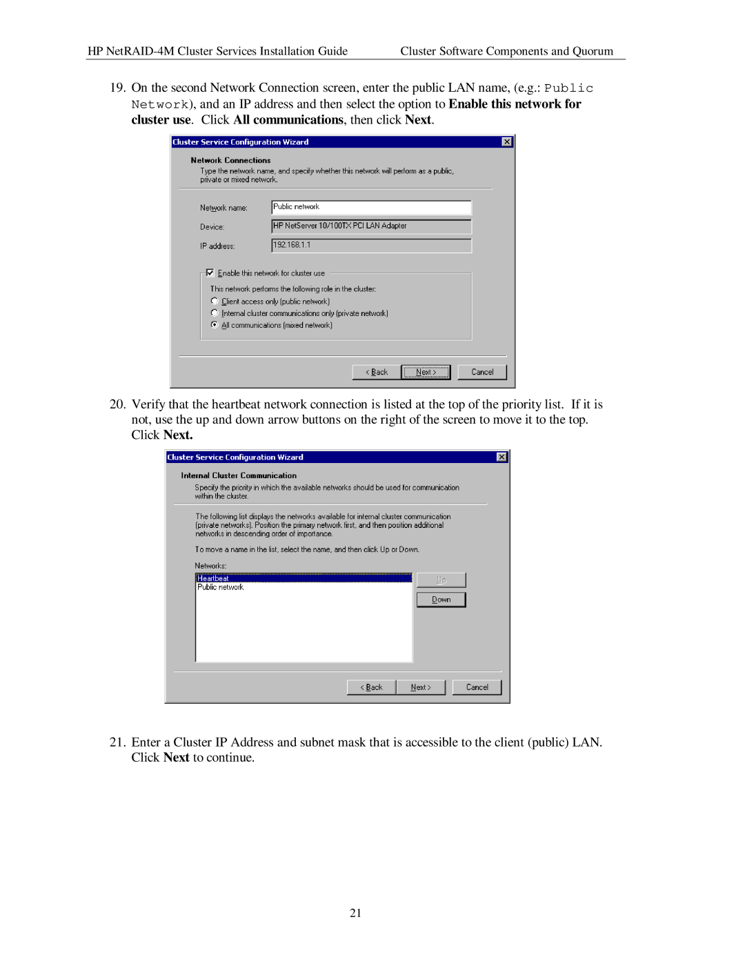 HP NetServer NetRAID-4M manual 