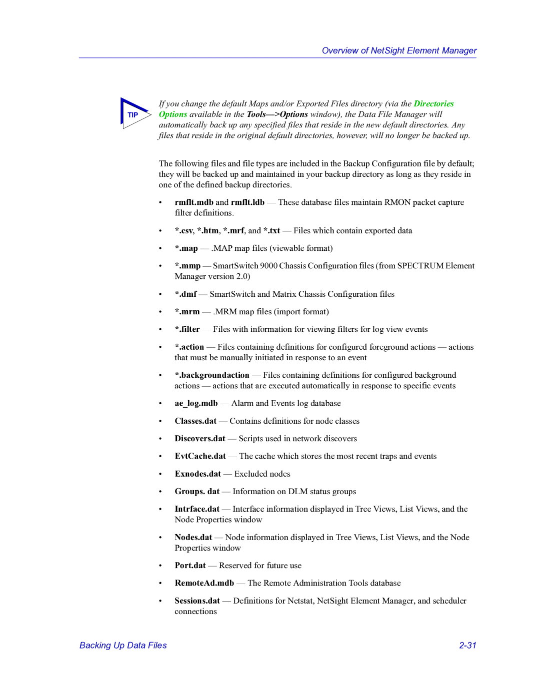 HP Netsight manual Overview of NetSight Element Manager 