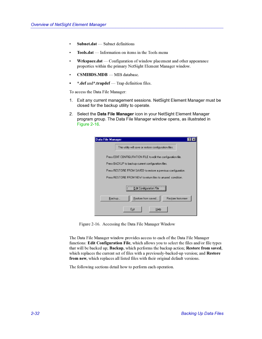 HP Netsight manual Overview of NetSight Element Manager 