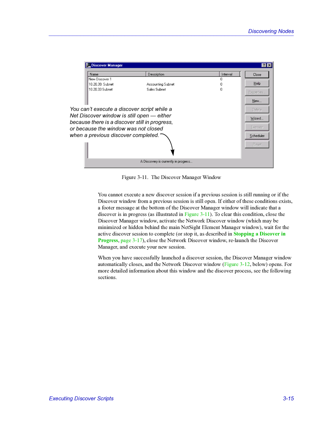 HP Netsight manual Discovering Nodes 