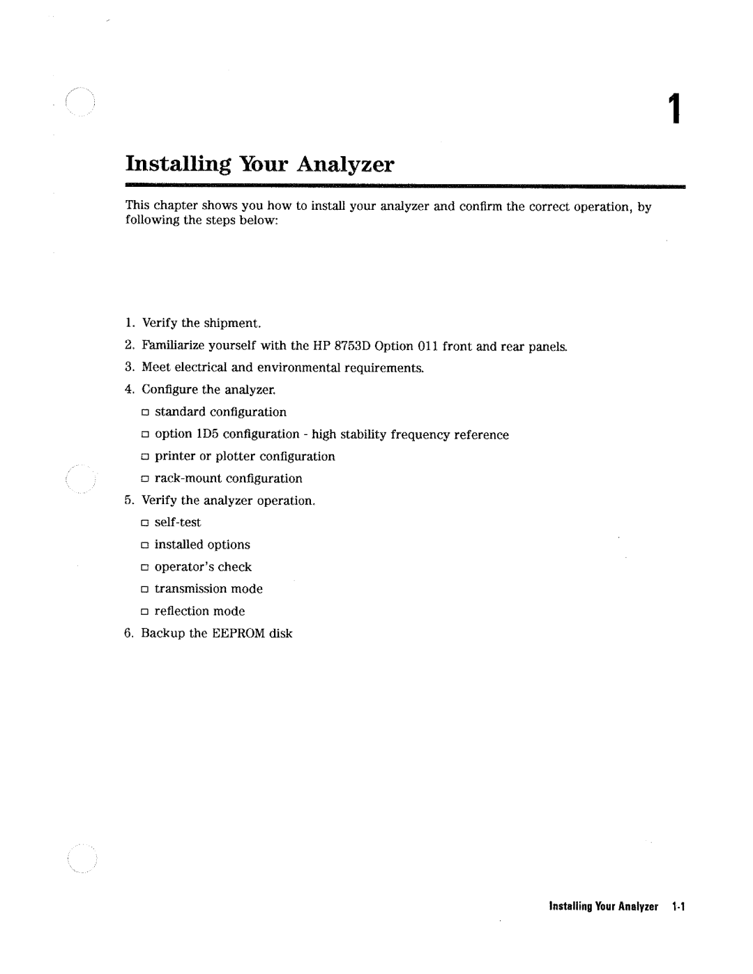 HP Network Hardware 8753D manual 