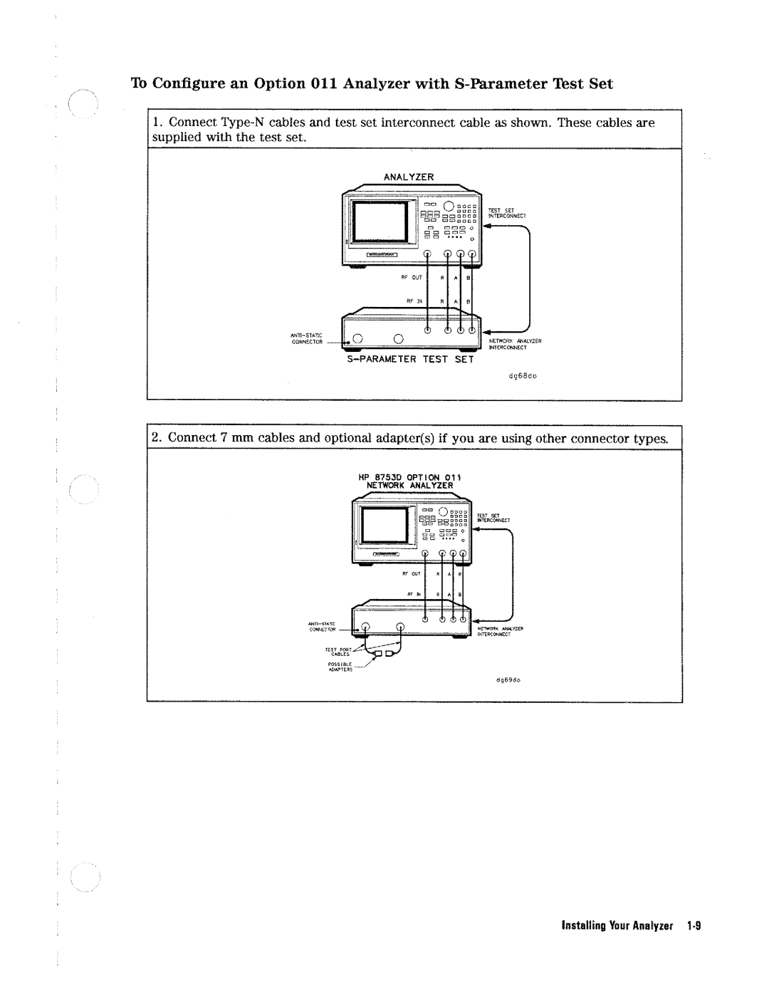 HP Network Hardware 8753D manual 