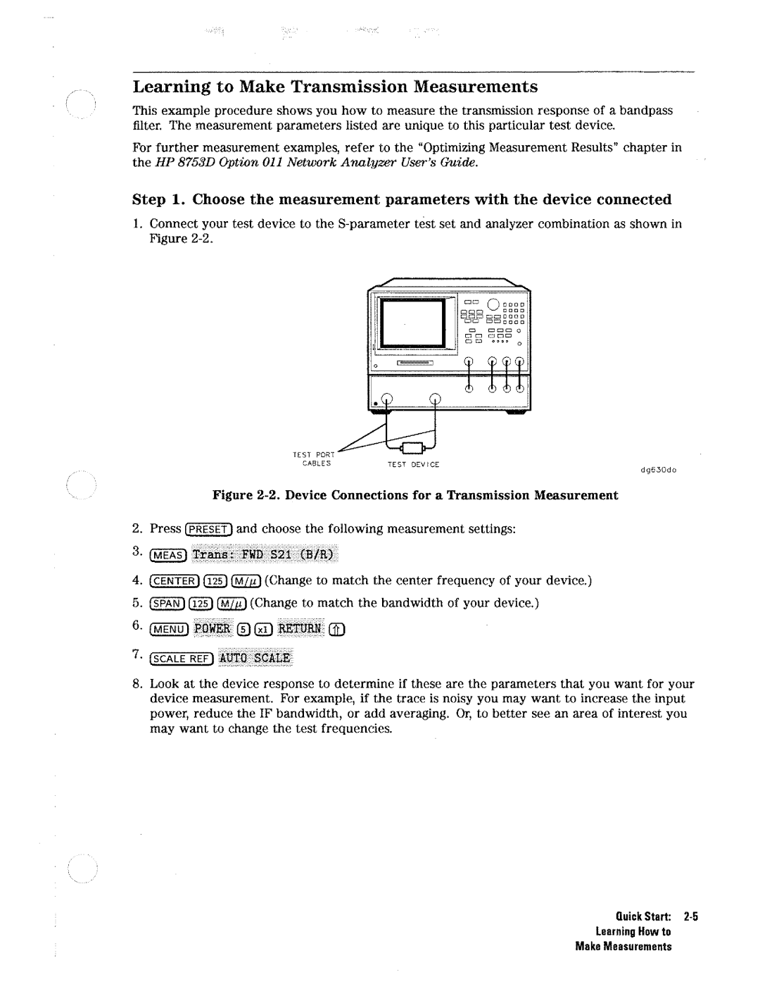 HP Network Hardware 8753D manual 