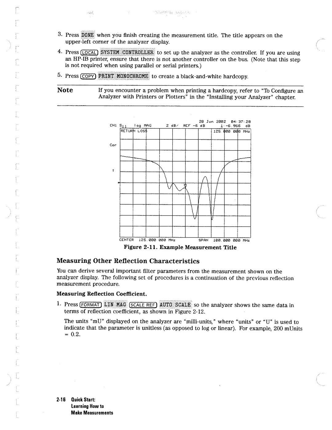 HP Network Hardware 8753D manual 