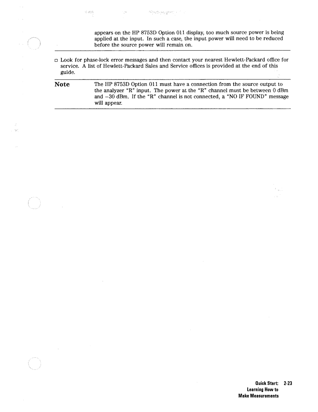 HP Network Hardware 8753D manual 