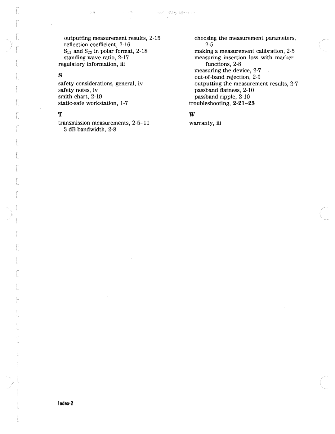 HP Network Hardware 8753D manual 