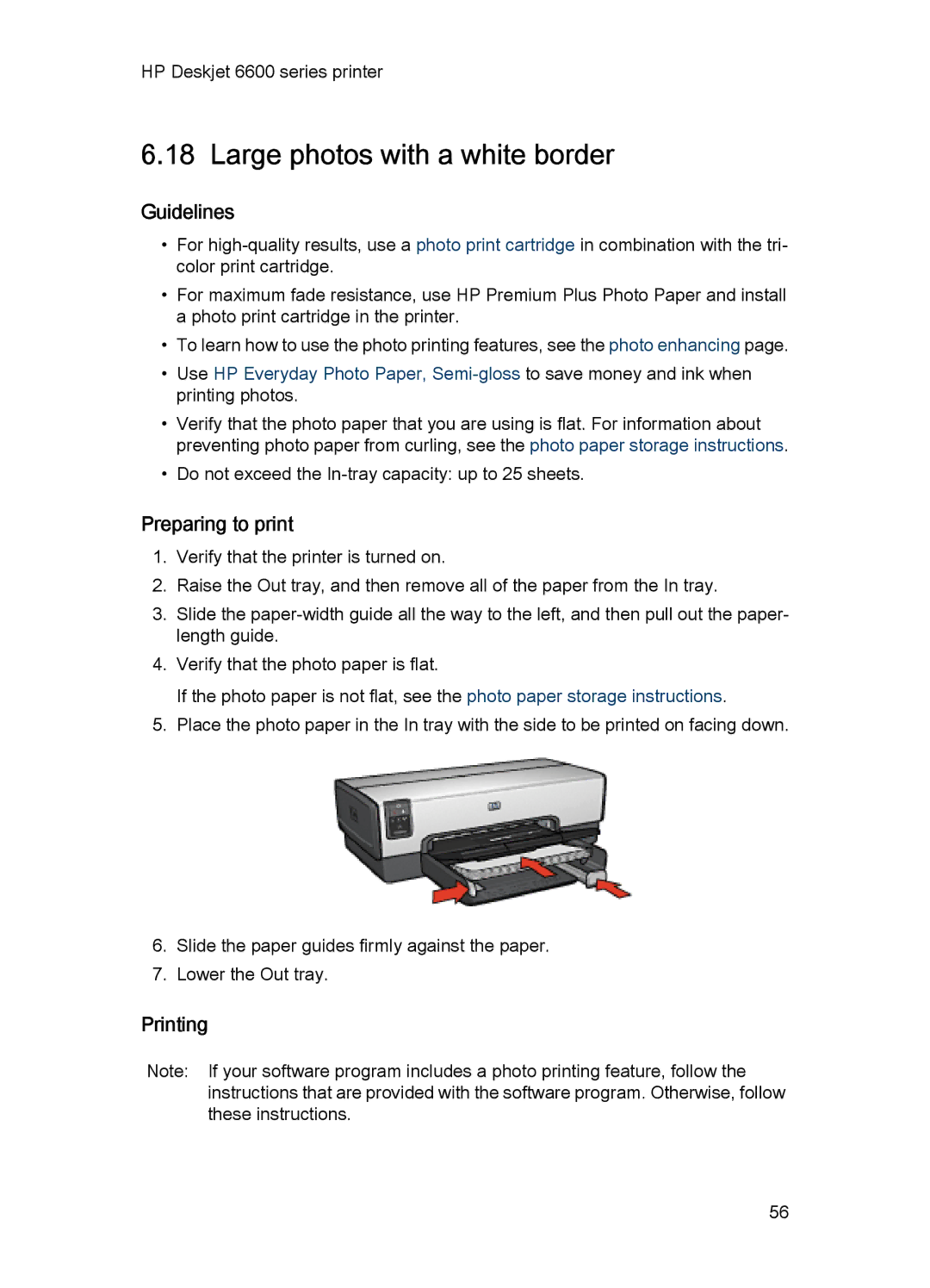 HP Networking 6600 manual Large photos with a white border 