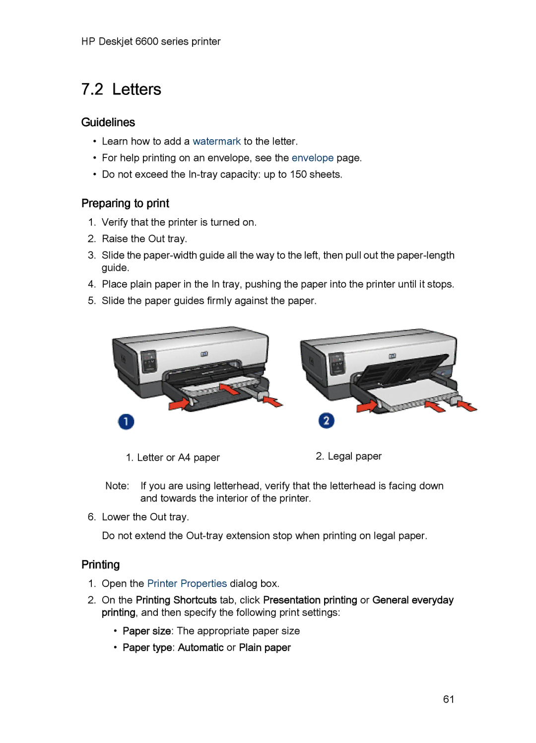 HP Networking 6600 manual Letters 