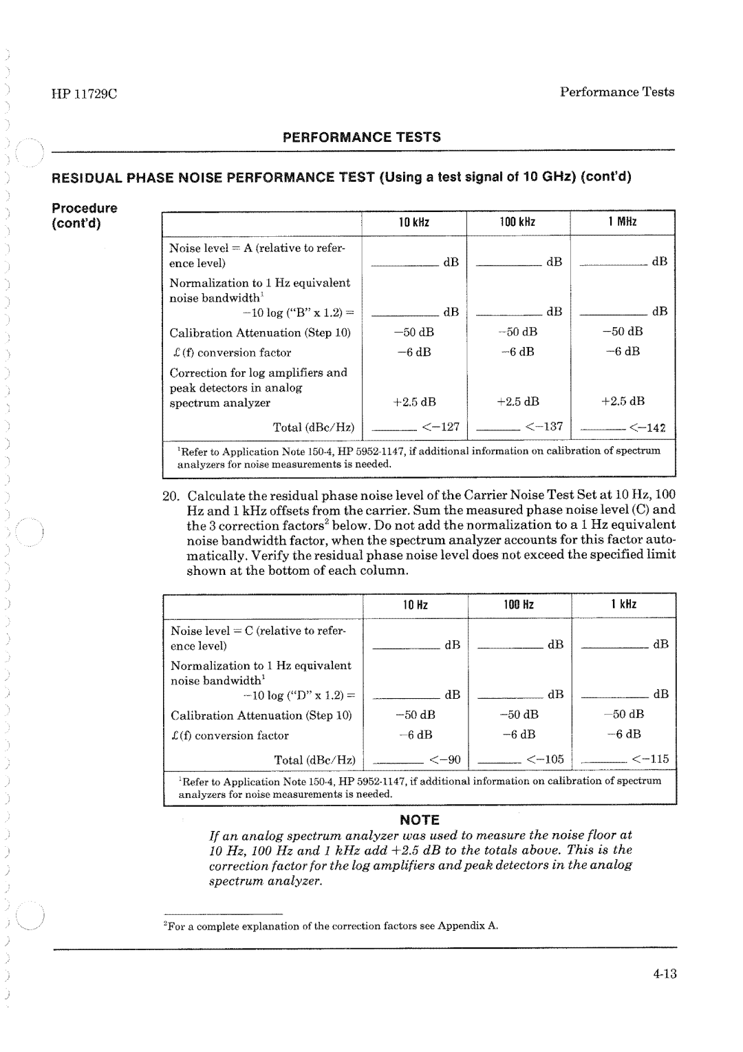 HP Noise Reduction Machine 140, Noise Reduction Machine 11, Noise Reduction Machine 7, Noise Reduction Machine 27 manual 