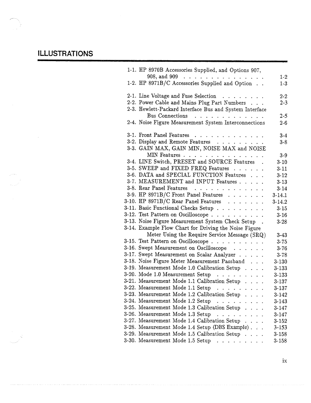 HP Noise Reduction Machine 8970b manual 