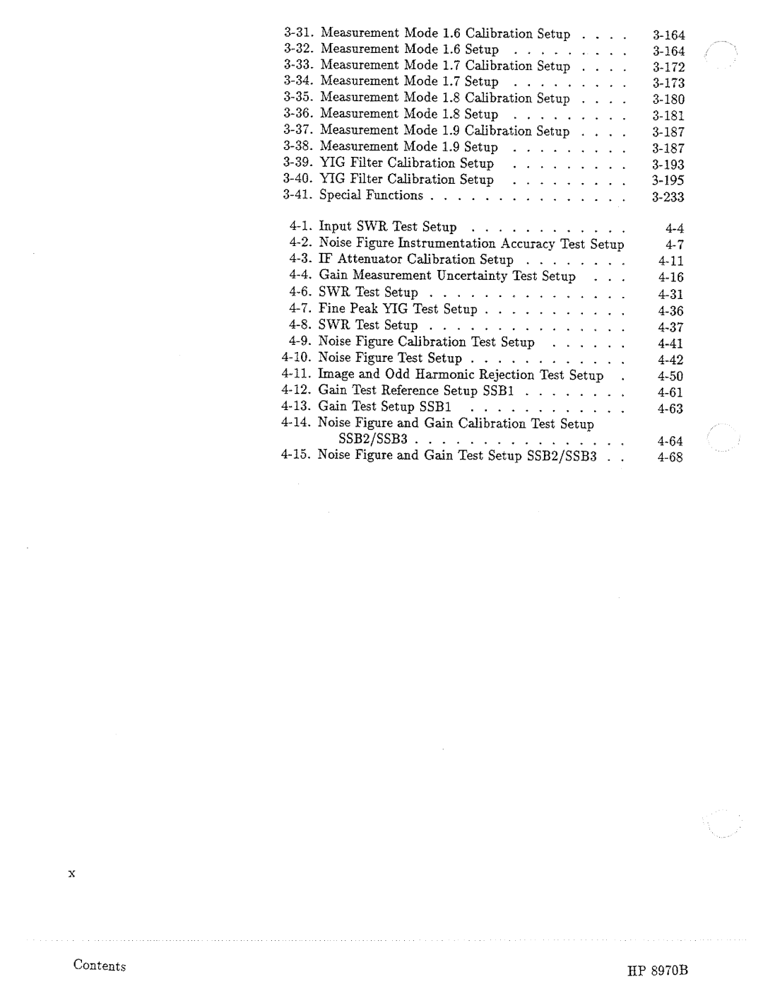 HP Noise Reduction Machine 8970b manual 