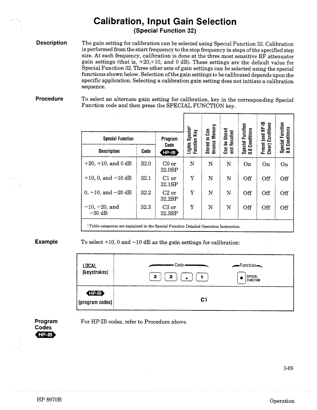 HP Noise Reduction Machine 8970b manual 